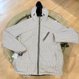 Burton White and Black Ski Jacket